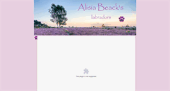 Desktop Screenshot of alisiabeacks.eu